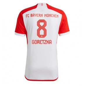 Bayern Munich Leon Goretzka #8 Domaci Dres 2023-24 Kratak Rukavima